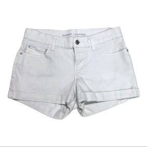Old navy boyfriend shorts white size 2